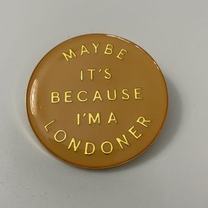 Excellent condition Burberry pin